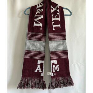 Texas A&M Reversible Scarf – Maroon&White/Maroon&Grey